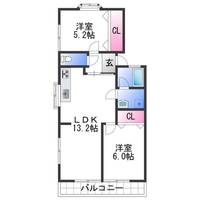 物件の間取り画像