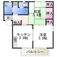 物件の間取り画像