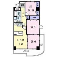 物件の間取り画像