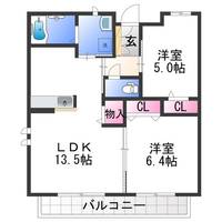 物件の間取り画像