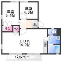 物件の間取り画像