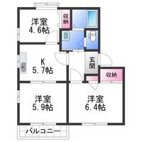 物件の間取り画像