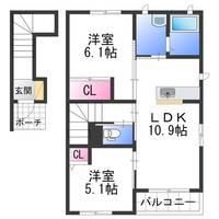 物件の間取り画像