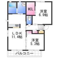 物件の間取り画像