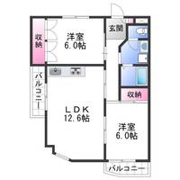 物件の間取り画像