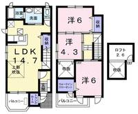 物件の間取り画像