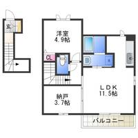 物件の間取り画像