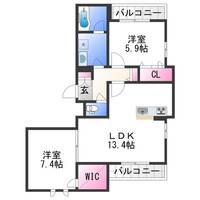 物件の間取り画像