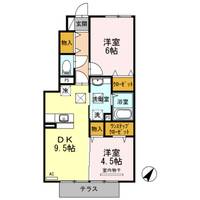 ラ シェル デューA棟の間取り