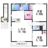 物件の間取り画像