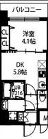 物件の間取り画像