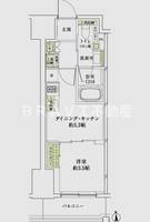 ザ・パークハビオ同心プレイスの間取り