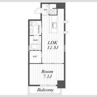 イーストモート高麗橋の間取り