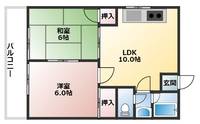 マンション和泉第三の間取り