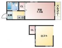 エコーフラットの間取り