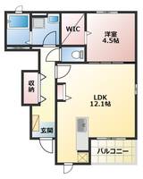 物件の間取り画像
