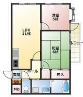 物件の間取り画像
