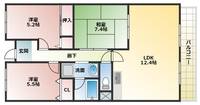 物件の間取り画像