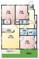 物件の間取り画像
