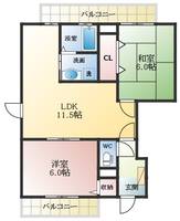 物件の間取り画像