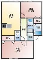 物件の間取り画像