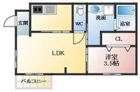 物件の間取り画像