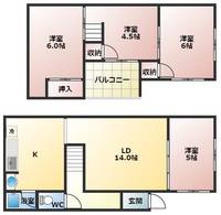 物件の間取り画像