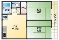 中野ハイツの間取り