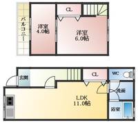 物件の間取り画像