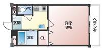 プロスパーハイツ古市の間取り