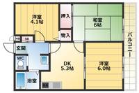 物件の間取り画像