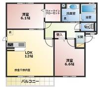 ヴィラージュの間取り