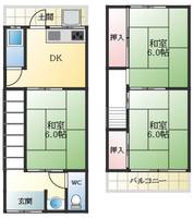 物件の間取り画像