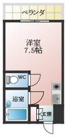 マルディアス南古市の間取り