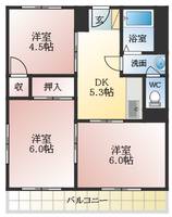 物件の間取り画像
