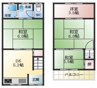 物件の間取り画像