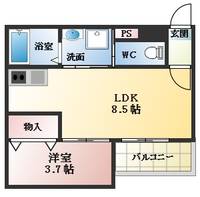 物件の間取り画像