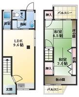 田井城1丁目テラスの間取り