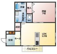 Plenus恵我之荘の間取り
