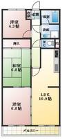 物件の間取り画像