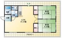 橋口マンションの間取り