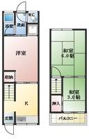 船橋町テラスの間取り