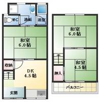 田井城1丁目テラスの間取り