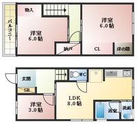 物件の間取り画像
