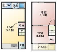 物件の間取り画像
