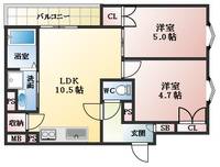 物件の間取り画像