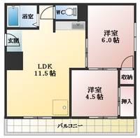 物件の間取り画像