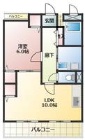 物件の間取り画像