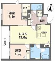 物件の間取り画像
