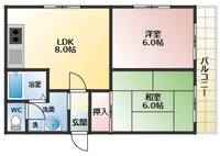 エクセレント我堂の間取り